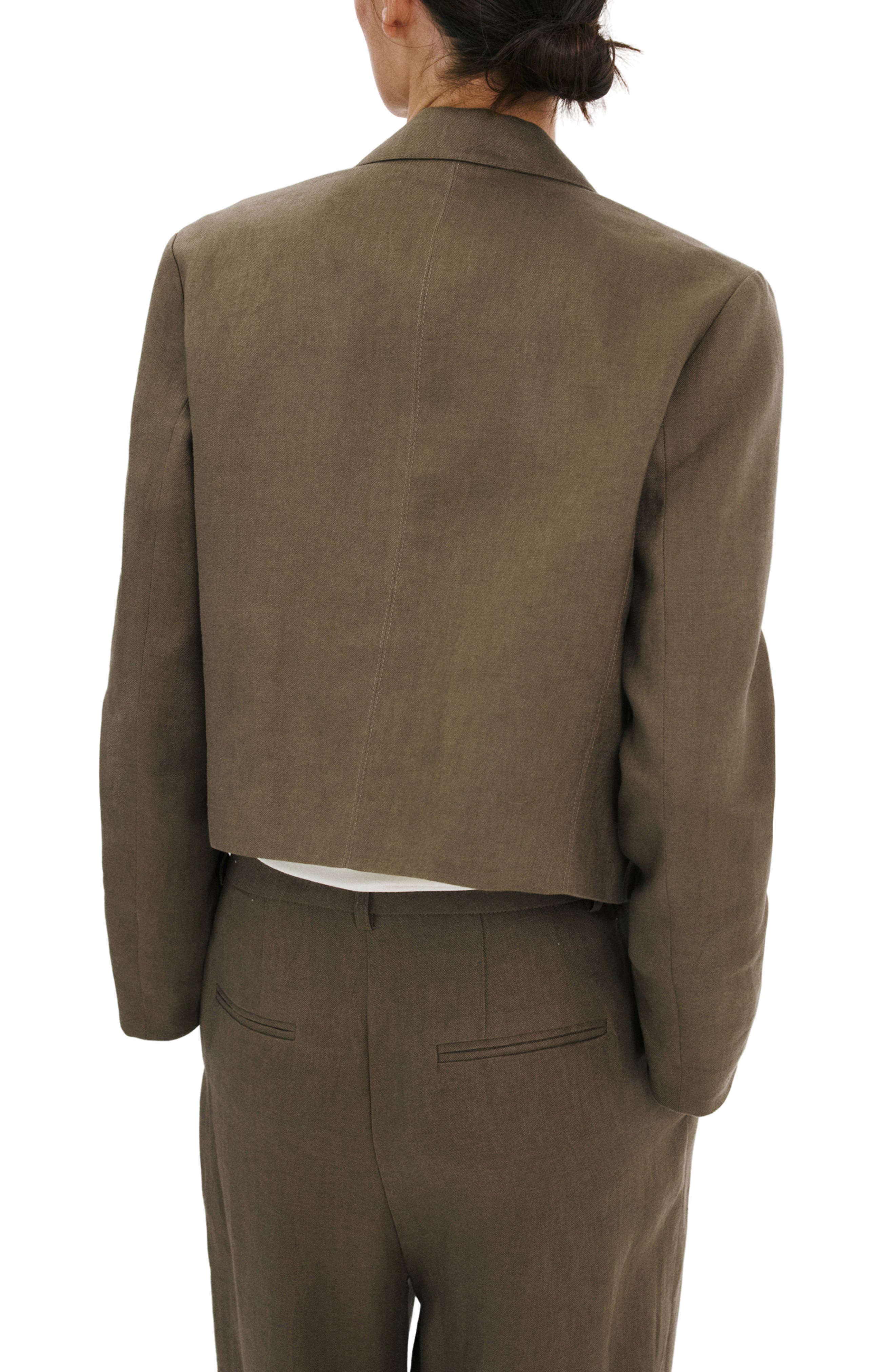 Double Breasted Linen Jacket - image 2