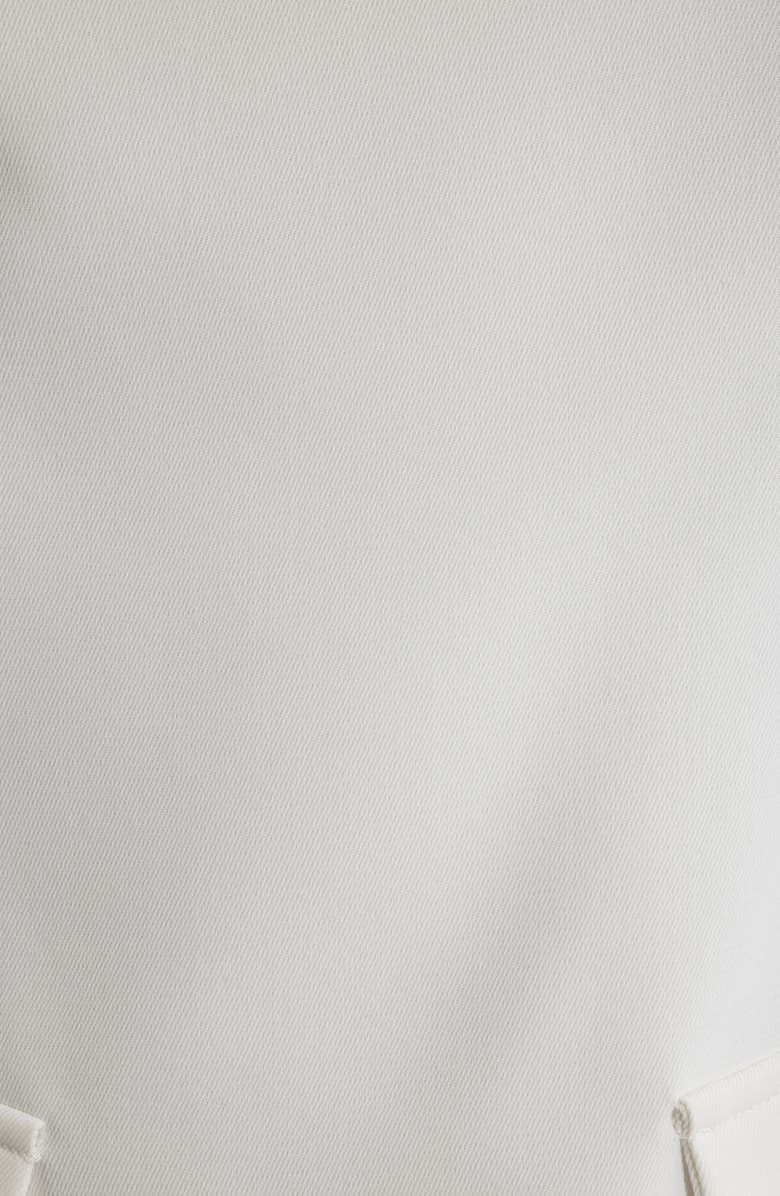 FLYING TOMATO Woven Jewel Neck Shift Dress, Alternate, color, White