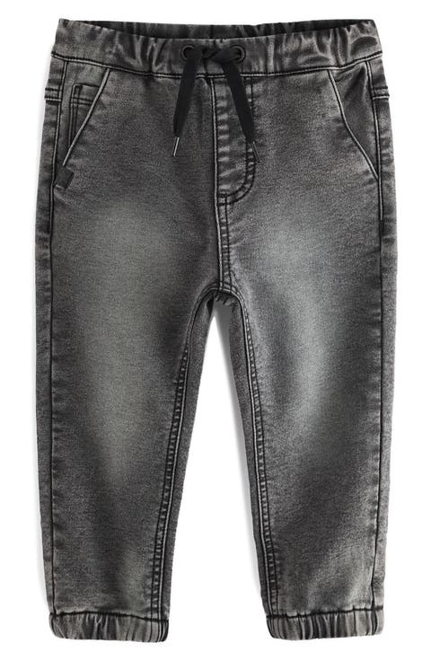 Kids' Straight Leg Drawstring Jeans (Little Kid)