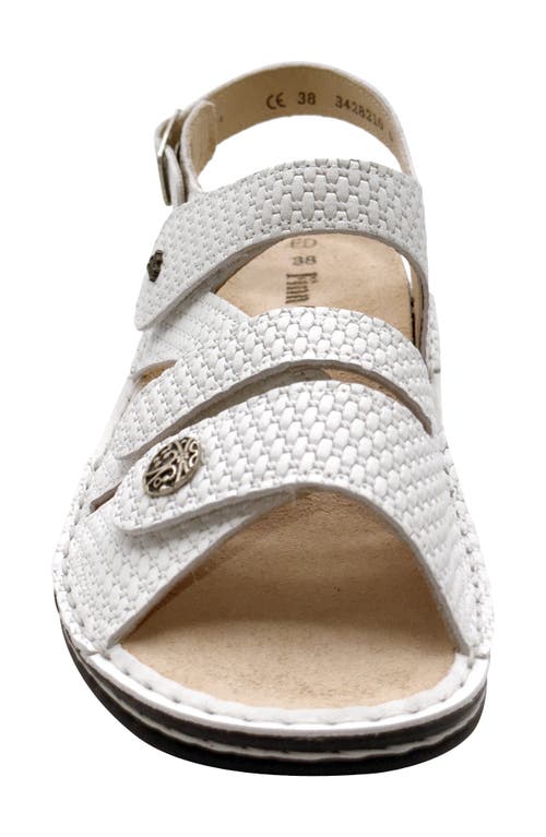 Finn Comfort Gomera-s Sandal In White/white