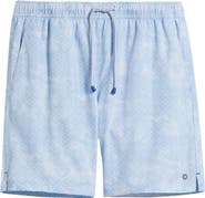 Peter Millar Sintra Geo Print Swim Trunks