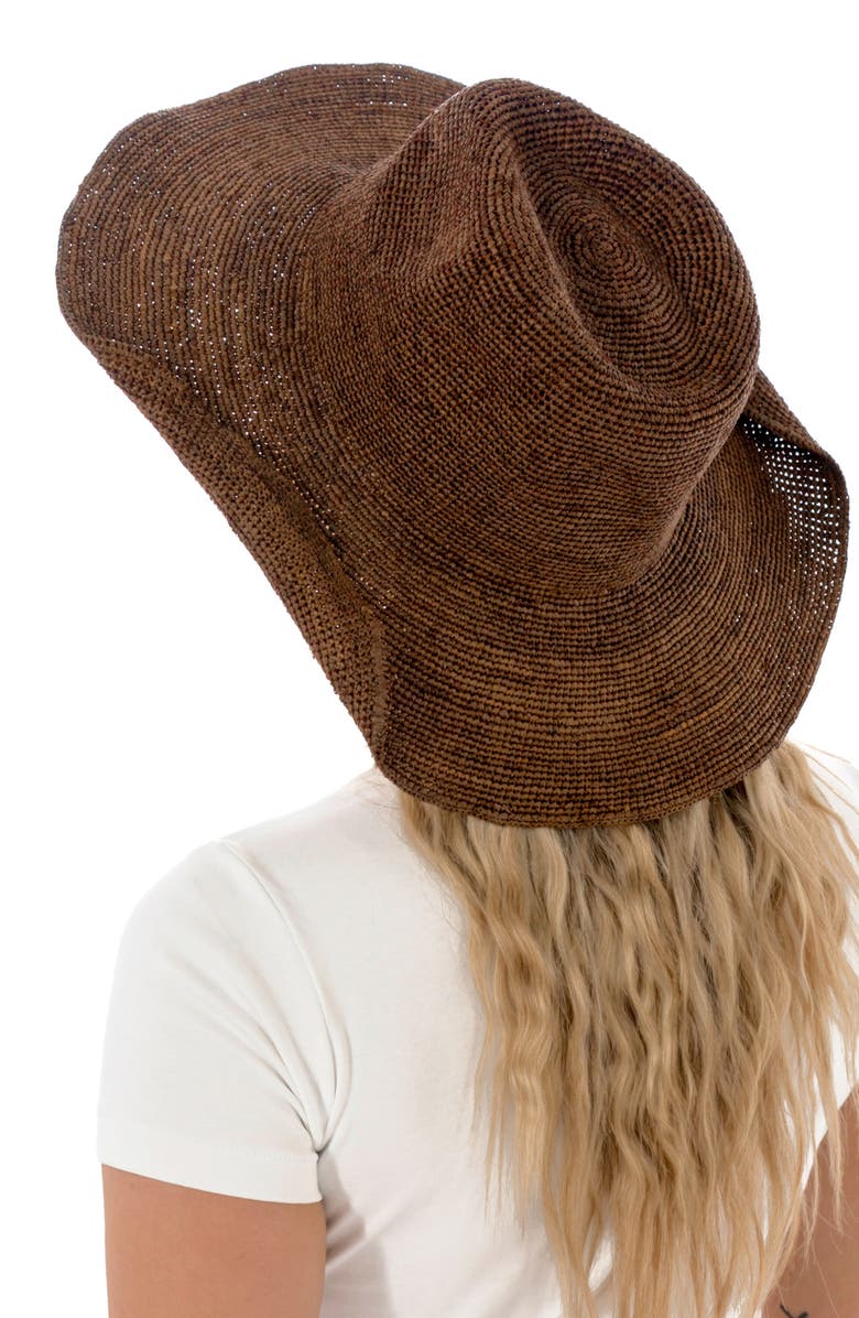 MARCUS ADLER Raffia Cowboy Hat, Alternate, color,