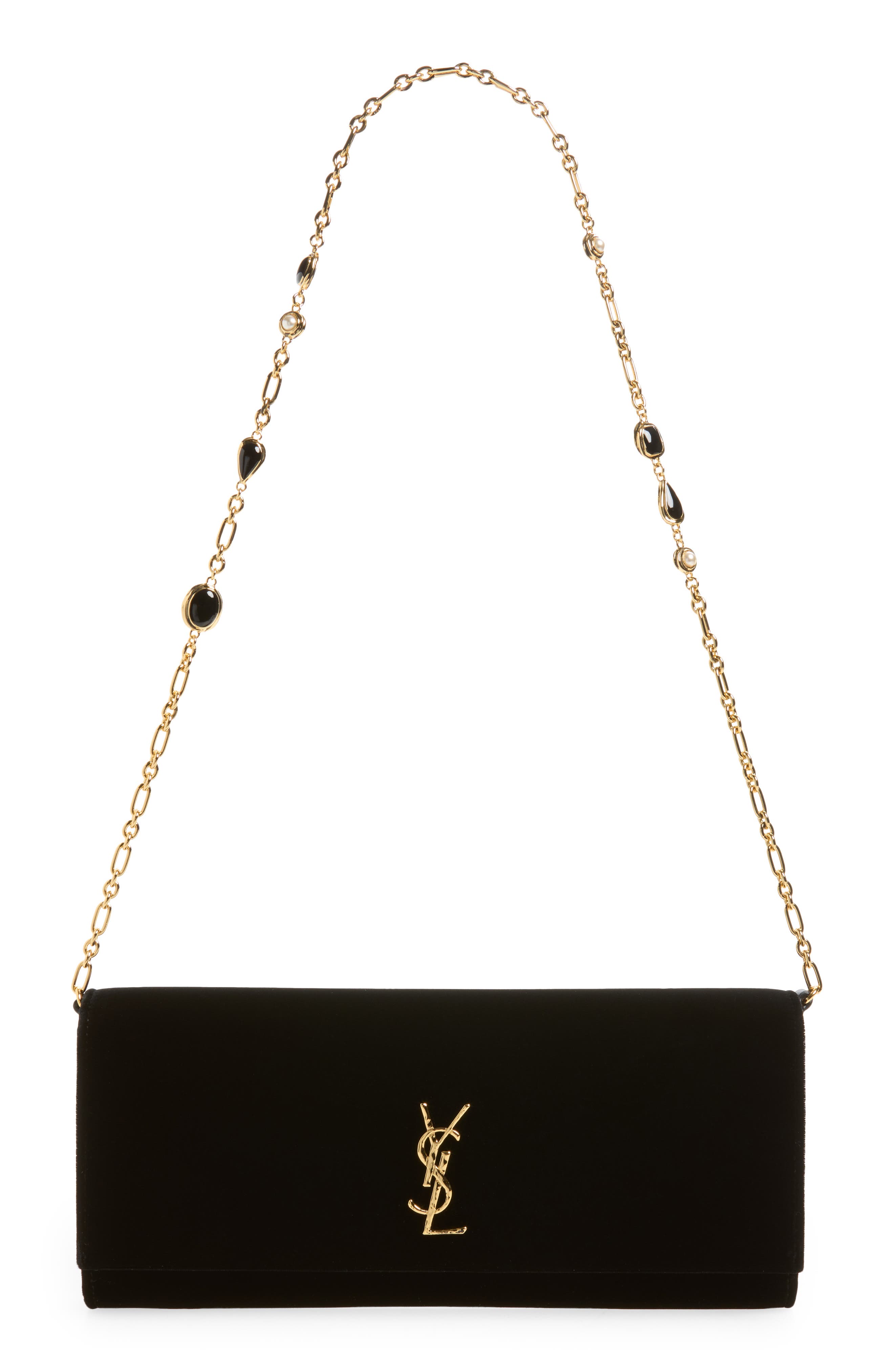 Kate Clutch on Chain, Main, color, BLACK