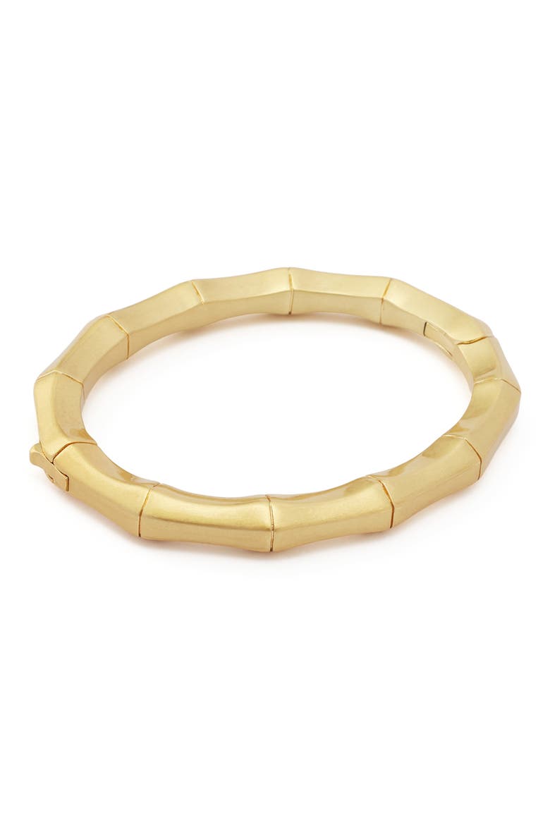Bamboo Texture Bangle, Alternate, color, VINTAGE GOLD