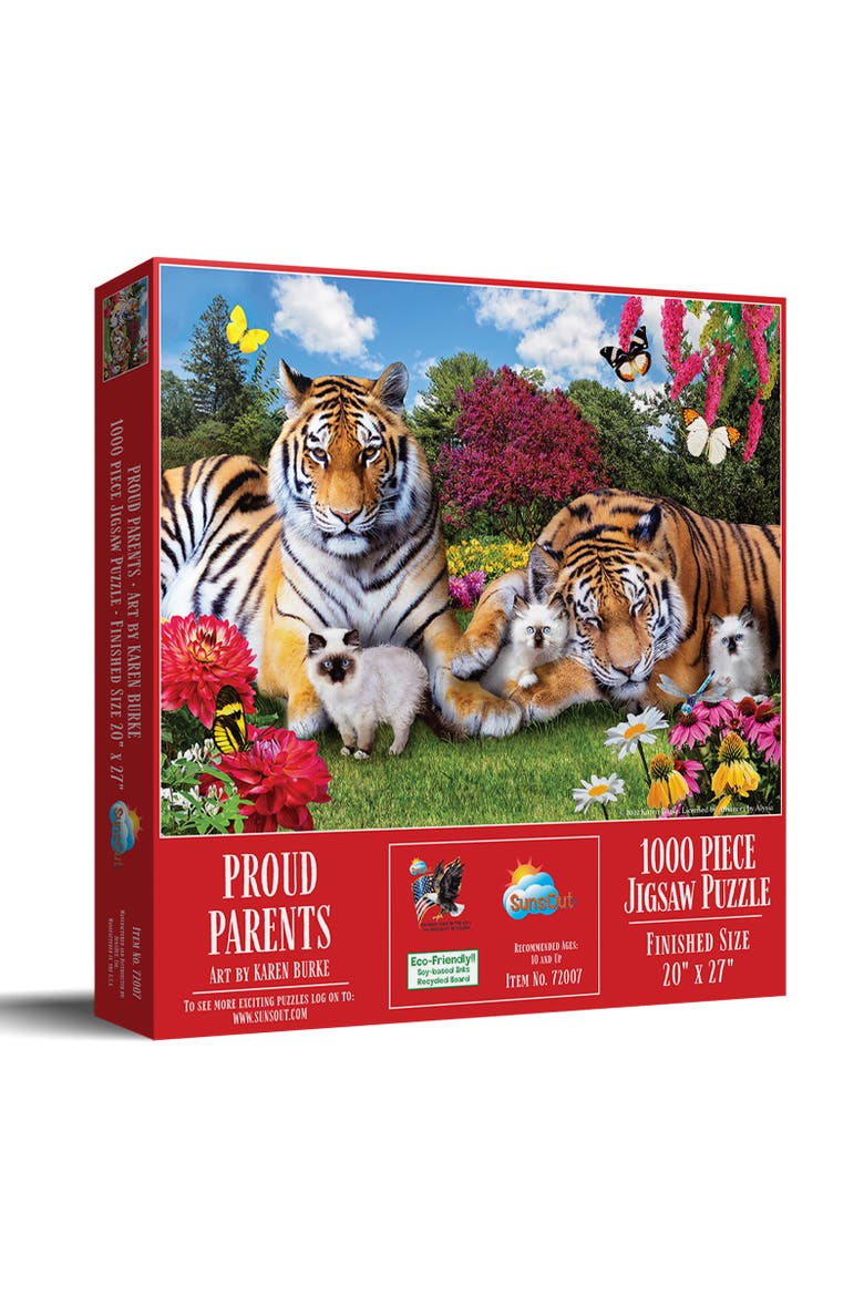 Proud Parents 1000 piece Jigsaw Puzzle for Adults, Main, color, Multicolor