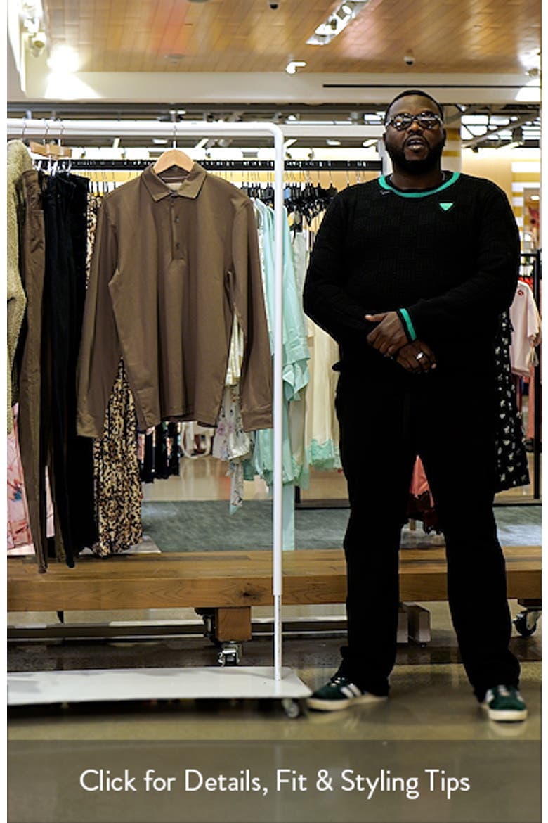 Mercerized Cotton Long Sleeve Polo video