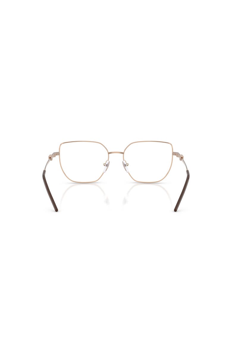 Emporio Armani 53mm Irregular optical glasses, Alternate, color, Gold