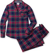 Petite Plume Windsor Tartan Cotton Pajamas