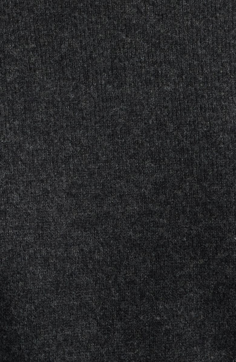 COS Alter Belt Detail Merino Wool Sweater, Alternate, color, Grey Dark