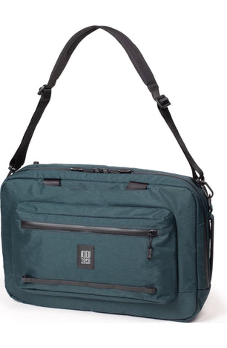 Topo Designs Global Pro 3-Way Briefcase, Alternate, color, Dark Pine