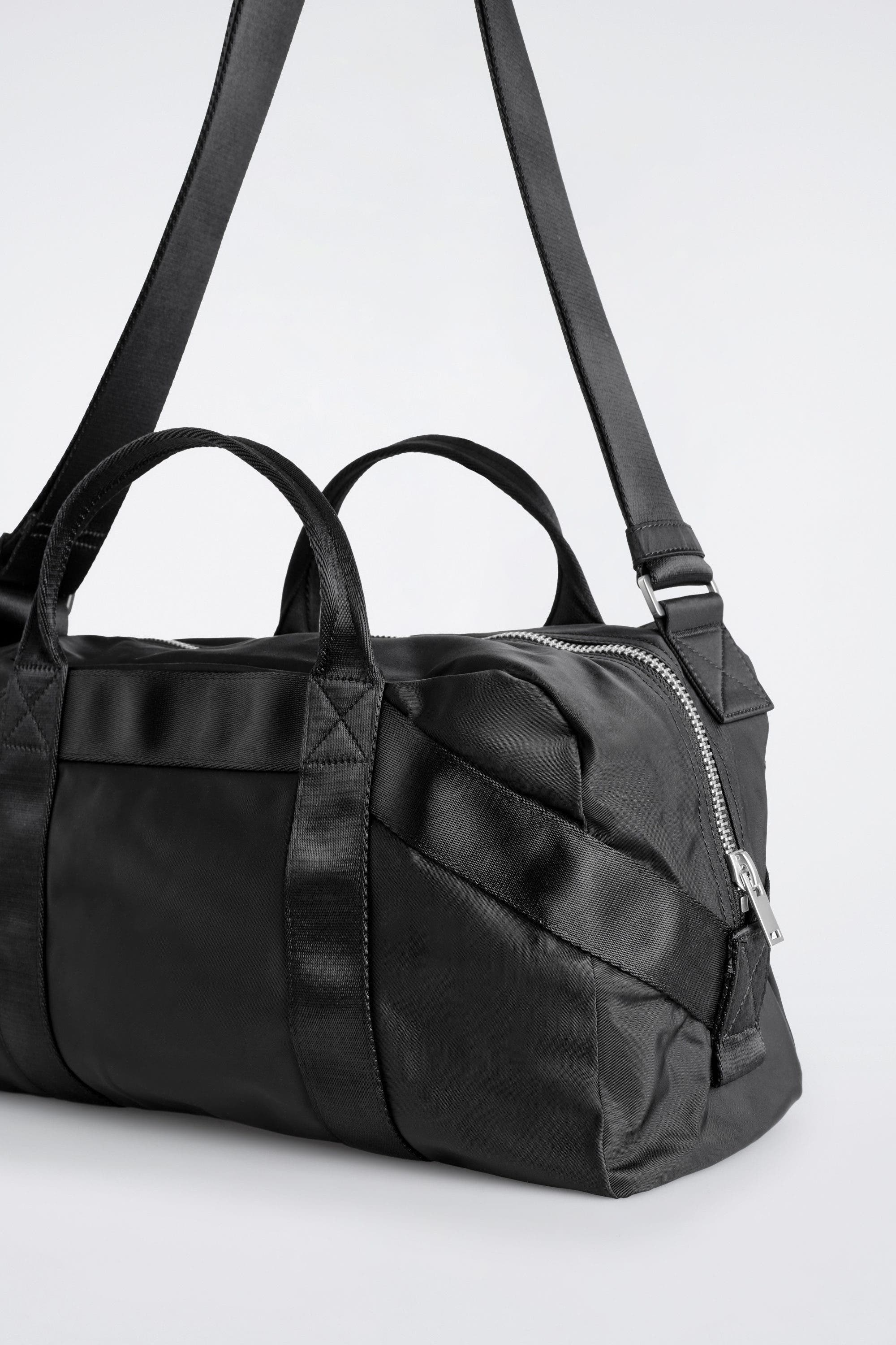 COS Sports Duffle Bag - Nylon, Alternate, color, Black