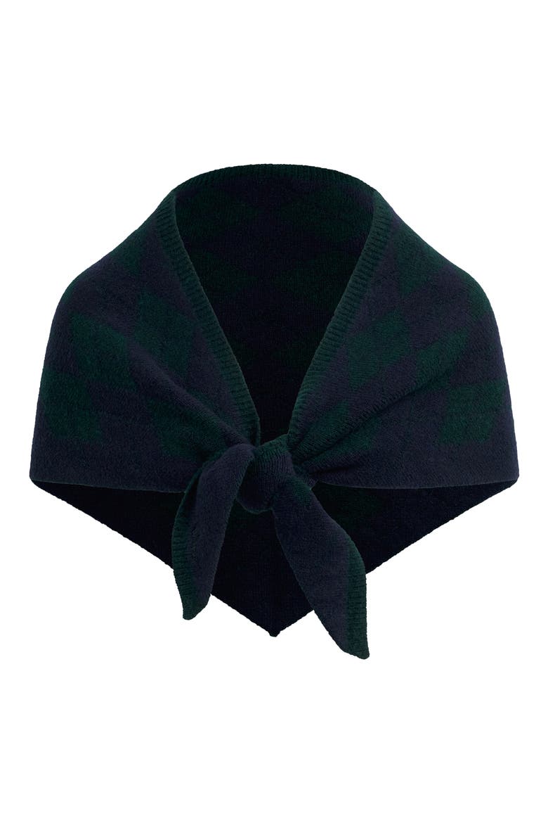 The Argyle Wool Blend Triangle Scarf, Main, color, MULTI
