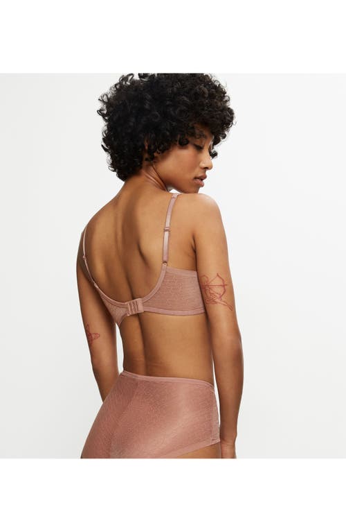 Triumph Signature Sheer Wireless Bra In Brown