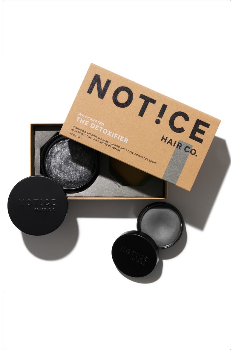 Detoxifier Shampoo & Conditioner Bar Travel Set, Main, color, n/a