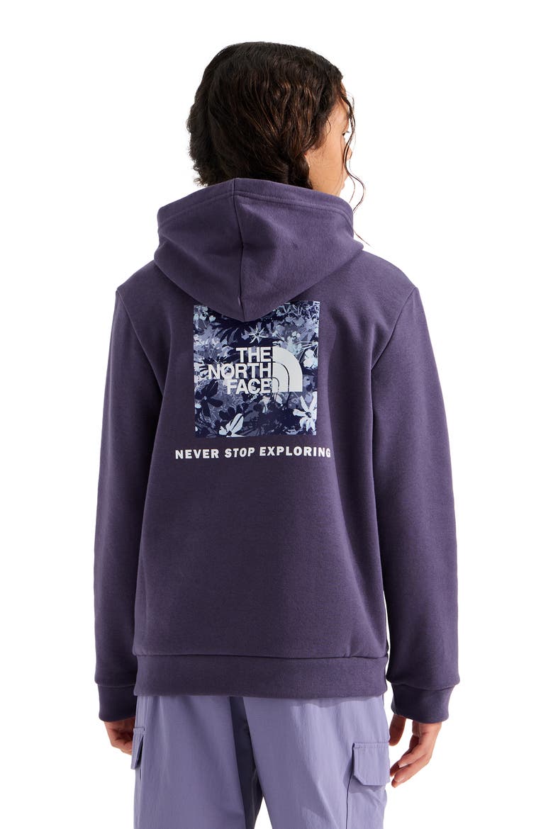 Kids' Evolution Print Box NSE Hoodie, Alternate, color, ENDLESS DUSK/ MOON FLORALS
