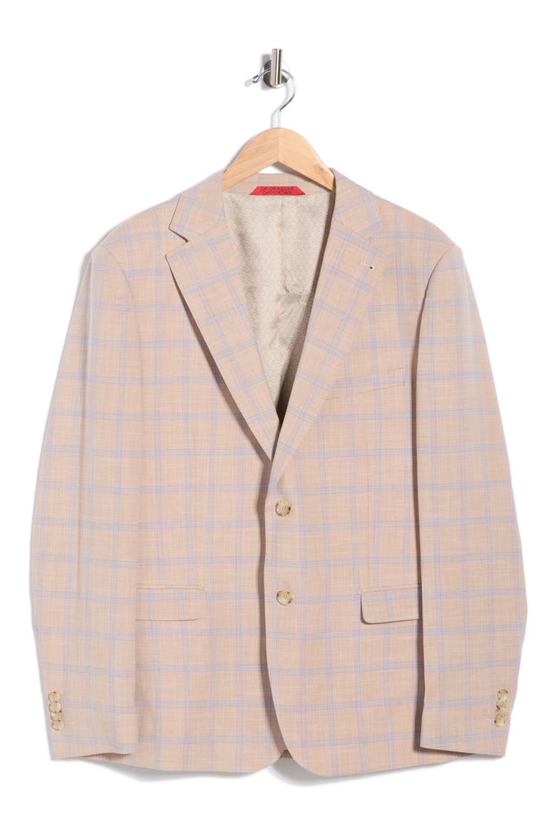 Trim Fit Sport Coat, Alternate, color, LIGHT BROWN