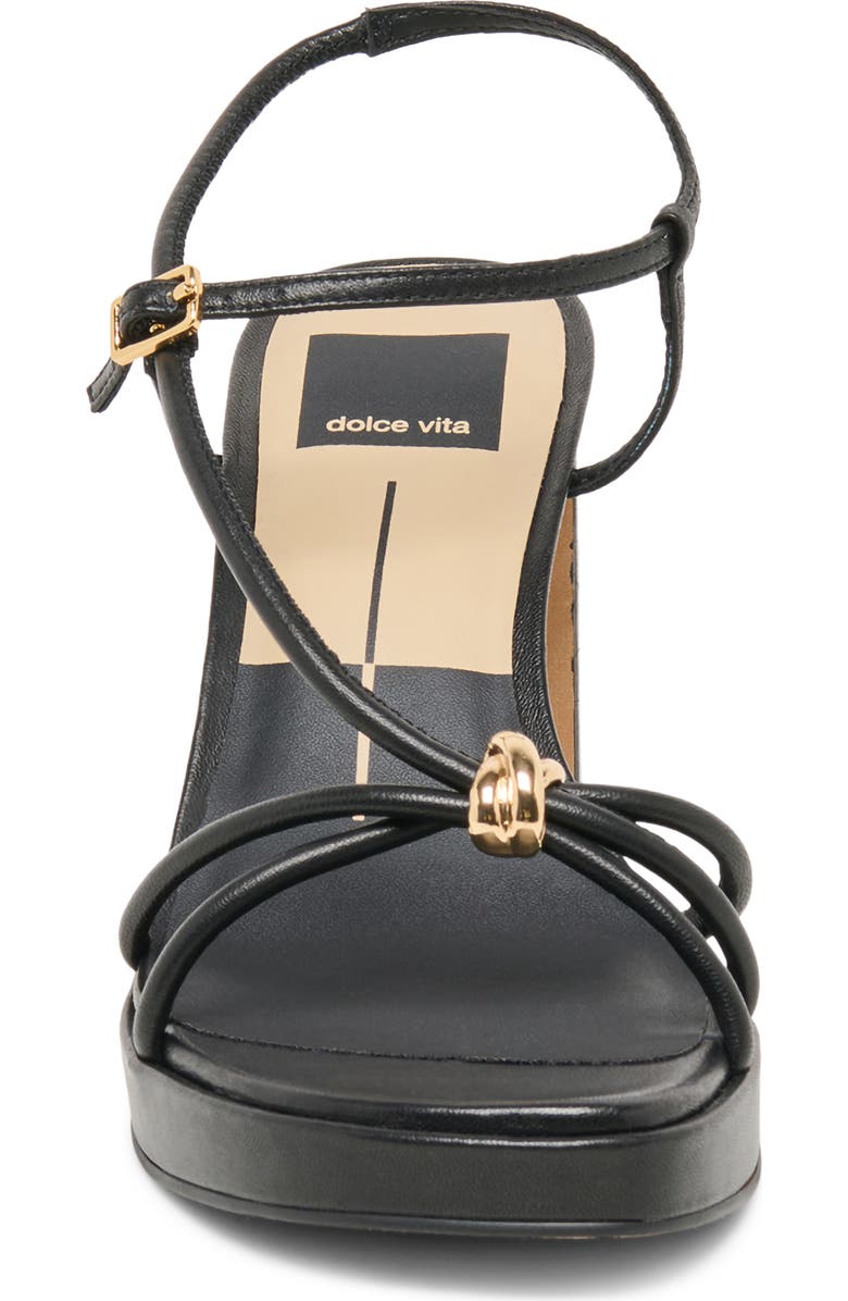 Dolce Vita Odete Platform Sandal, Alternate, color, Black Leather