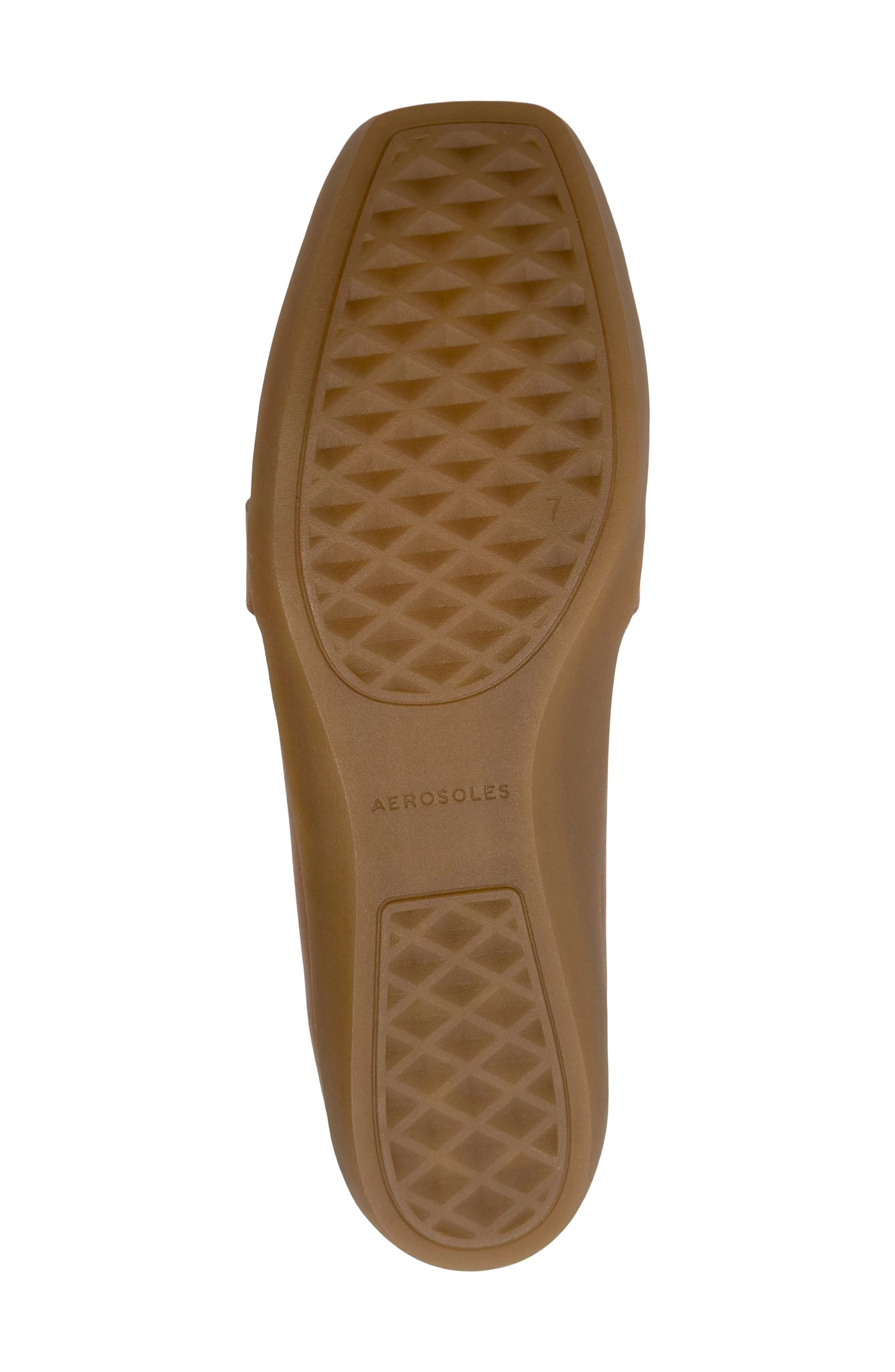 Kody Faux Leather Loafer, Alternate, color, CHESTNUT