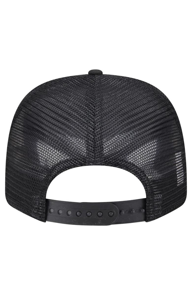 New Era Men's New Era Black Pittsburgh Steelers Main Trucker 9SEVENTY Stretch-Snap Hat, Alternate, color, Black