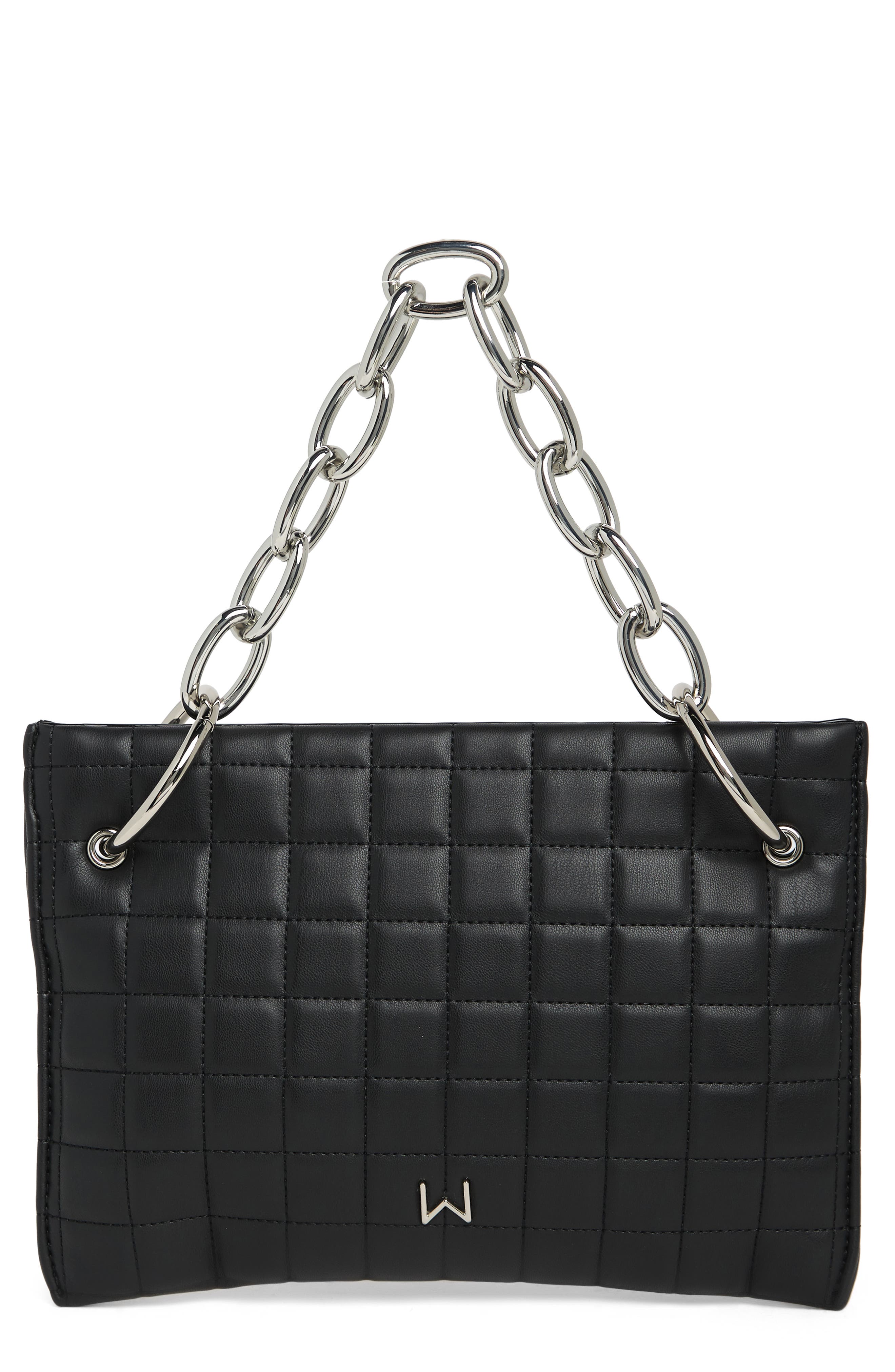 HOUSE OF WANT Chill Vegan Leather Shoulder Bag, Main, color, 