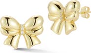 GLAZE JEWELRY Bow Stud Earrings