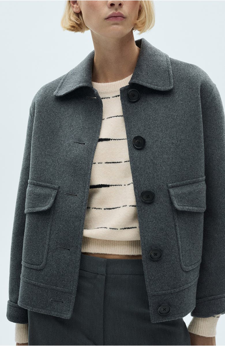 MANGO Stripe Crewneck Sweater, Alternate, color,