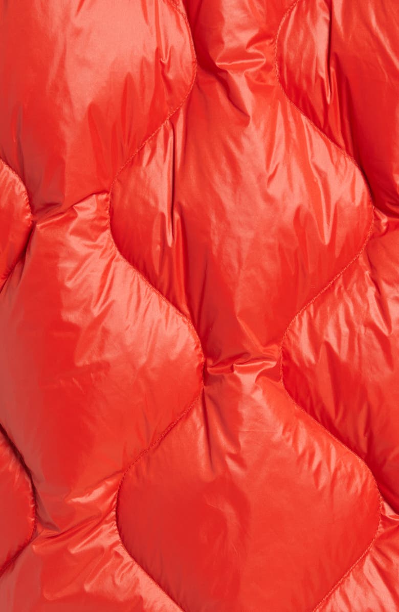 rag & bone Shield Down Puffer Jacket, Alternate, color, Firered