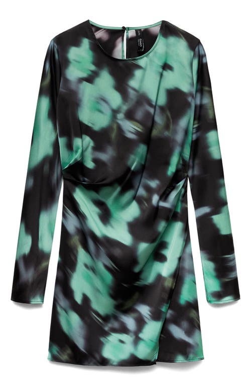 Mango Check-print Suit Jacket With Fringes Black In Black