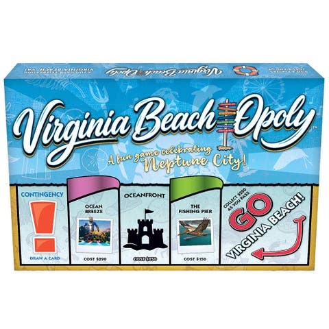 Virginia Beach Opoly Board Game