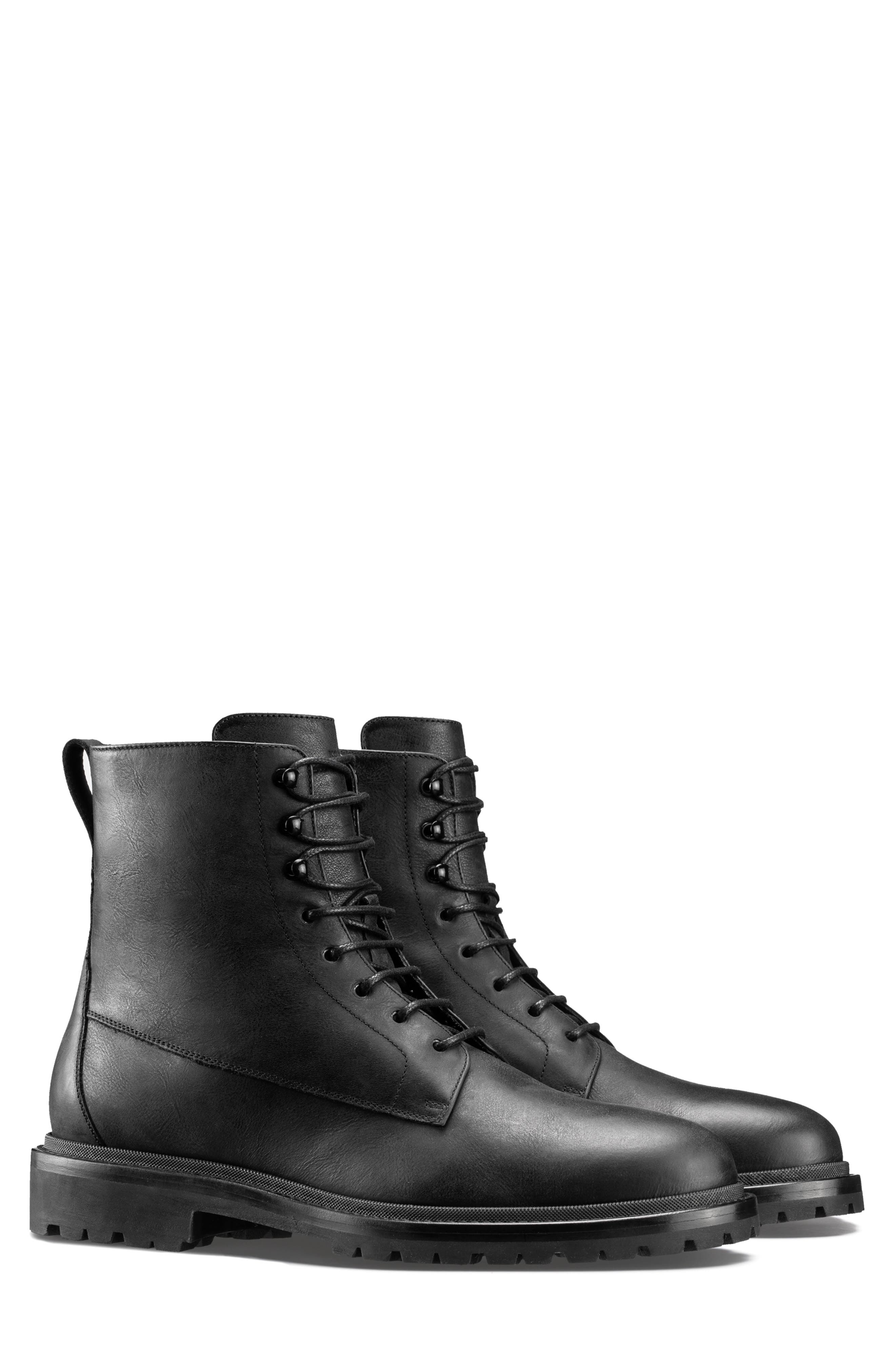 Koio Como Water Resistant Combat Boot, Main, color, 