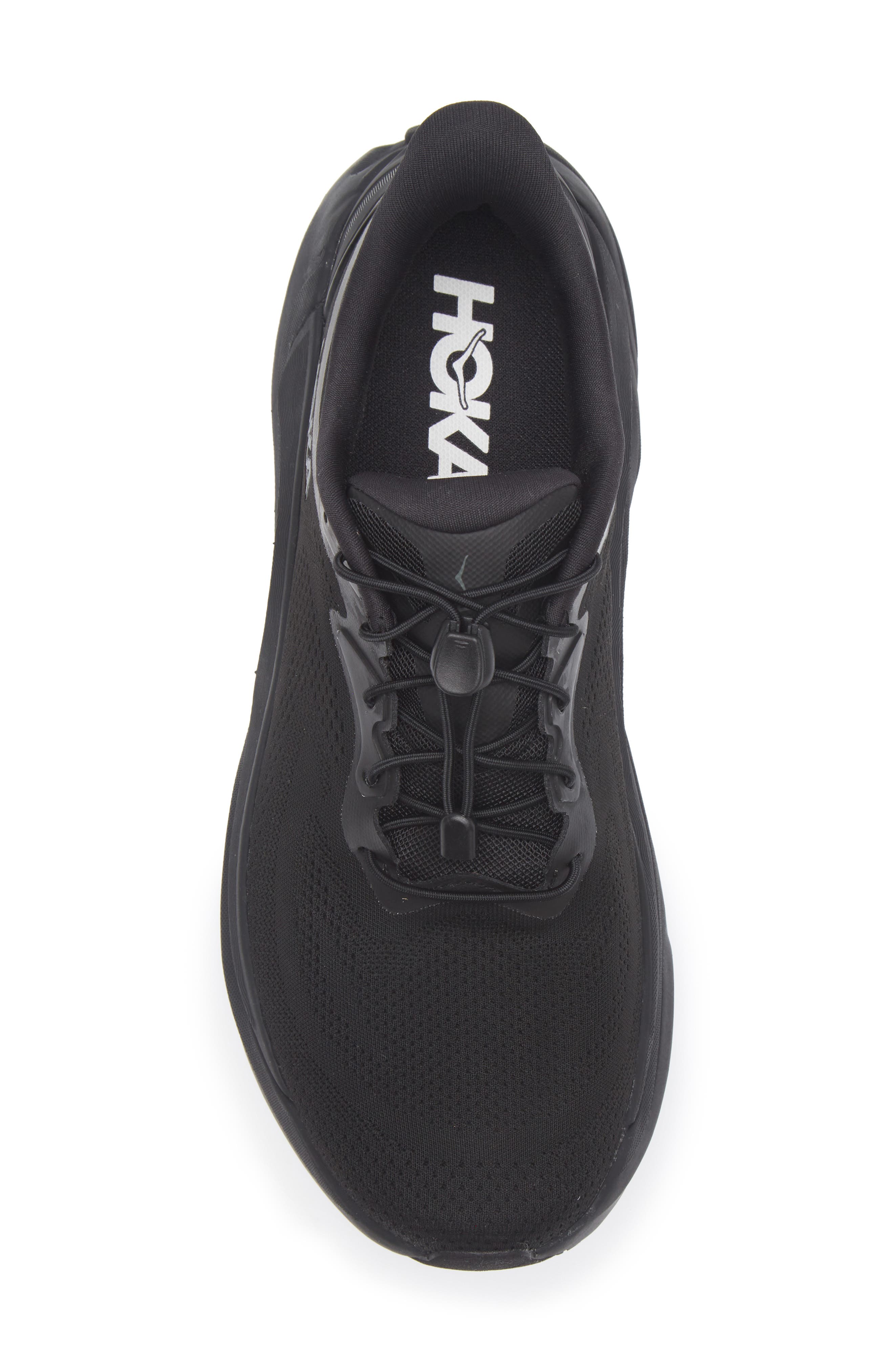 HOKA Arahi Waterproof Running Sneaker, Alternate, color, Black / Black