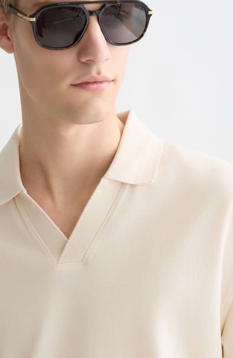 Relaxed Fit Cotton Piqué Polo