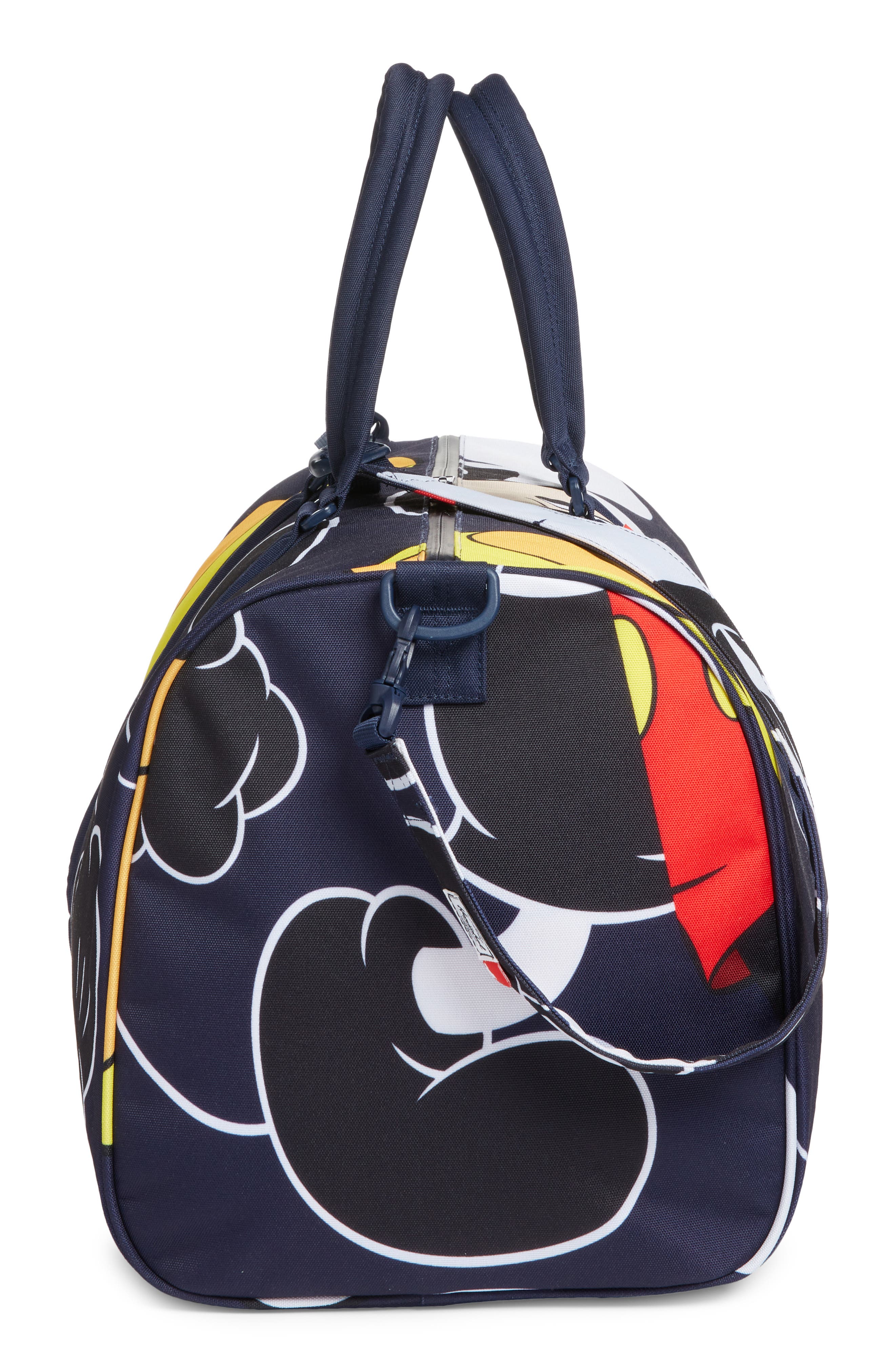 Herschel Supply Co. Disney x Herschel Supply Co. Novel Mickey Mouse Print Duffel Bag, Alternate, color, 