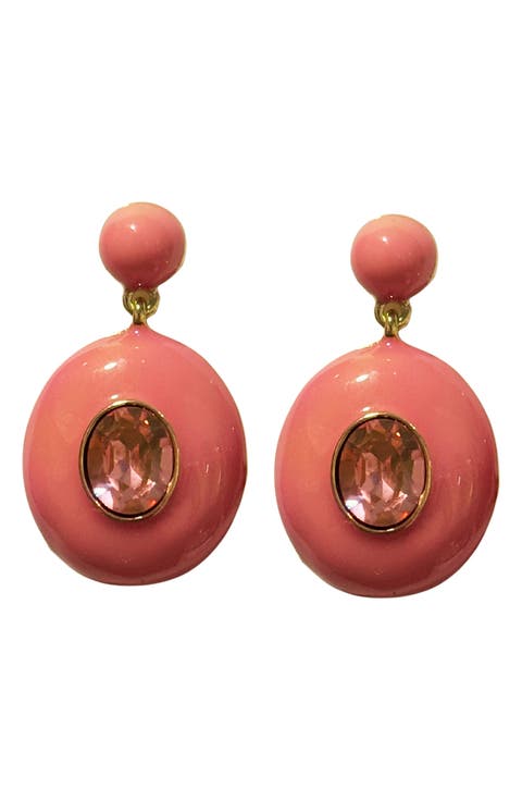 Maggie Crystal Drop Earrings