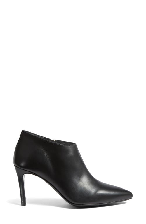 Lk Bennett Elle Pointed Toe Bootie In Black