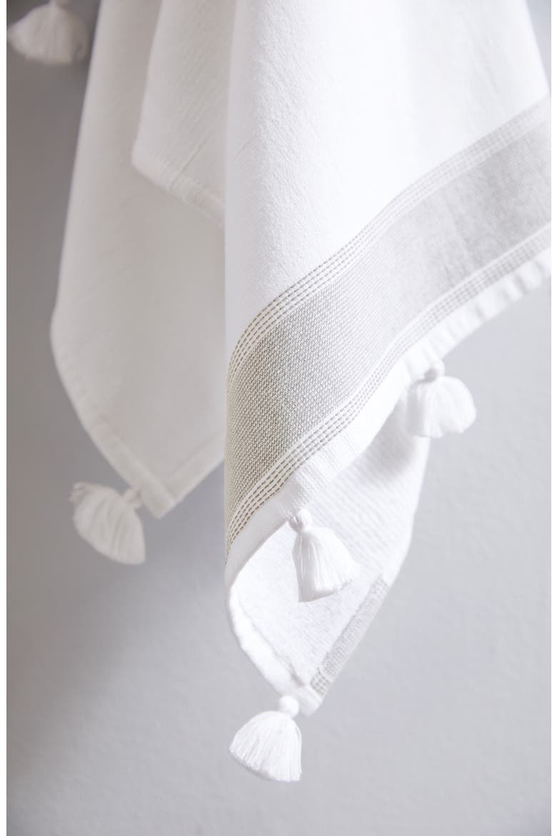St. Ives Hammam Bath Sheet, Alternate, color, WHITE/ GREY