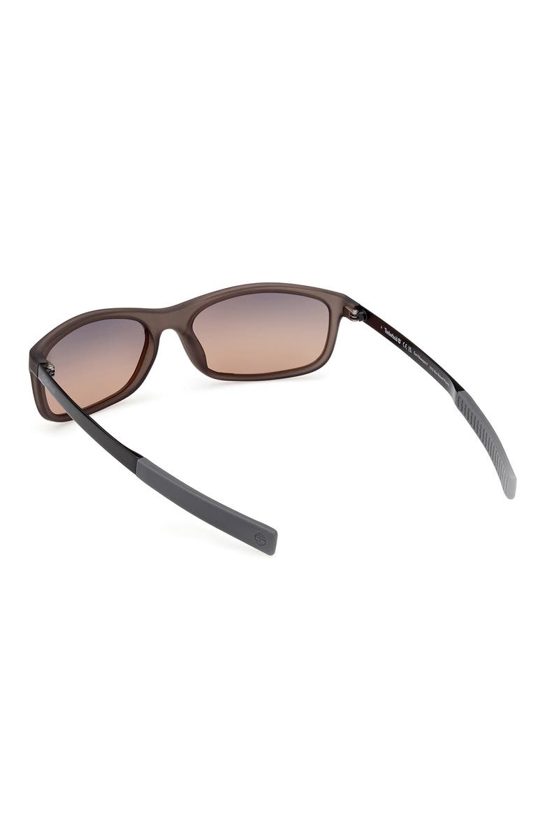 60mm Sunglasses, Alternate, color, GREY/ OTHER / SMOKE POLARIZED