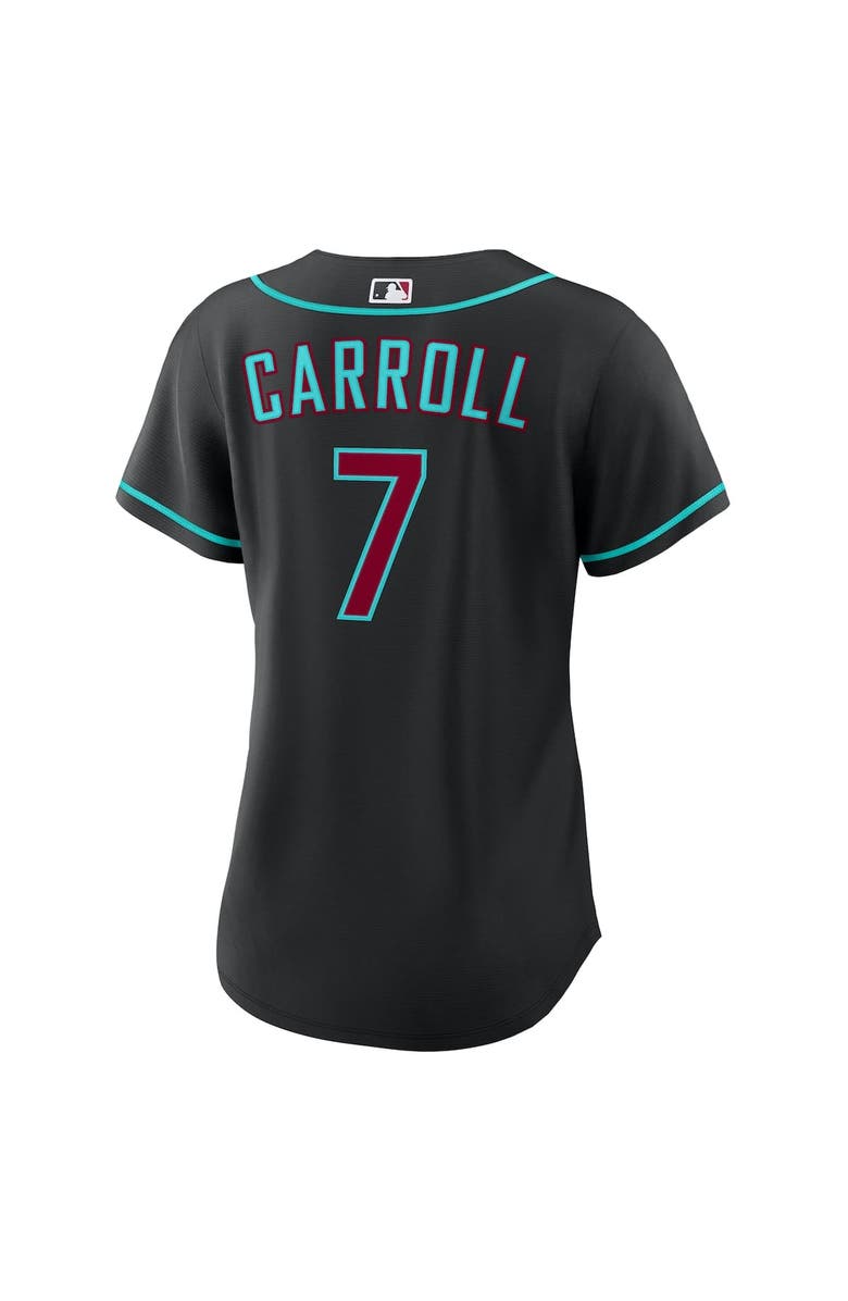 Nike Women's Nike Corbin Carroll Black Arizona Diamondbacks Alternate Replica Jersey, Alternate, color, Black