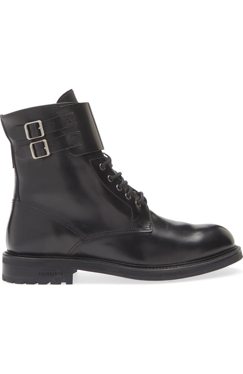 AllSaints Brigade Boot, Alternate, color, Black