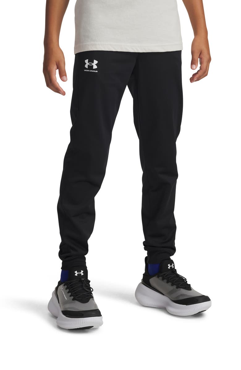 Under Armour Kids' Icon Knit Pants, Alternate, color, Black