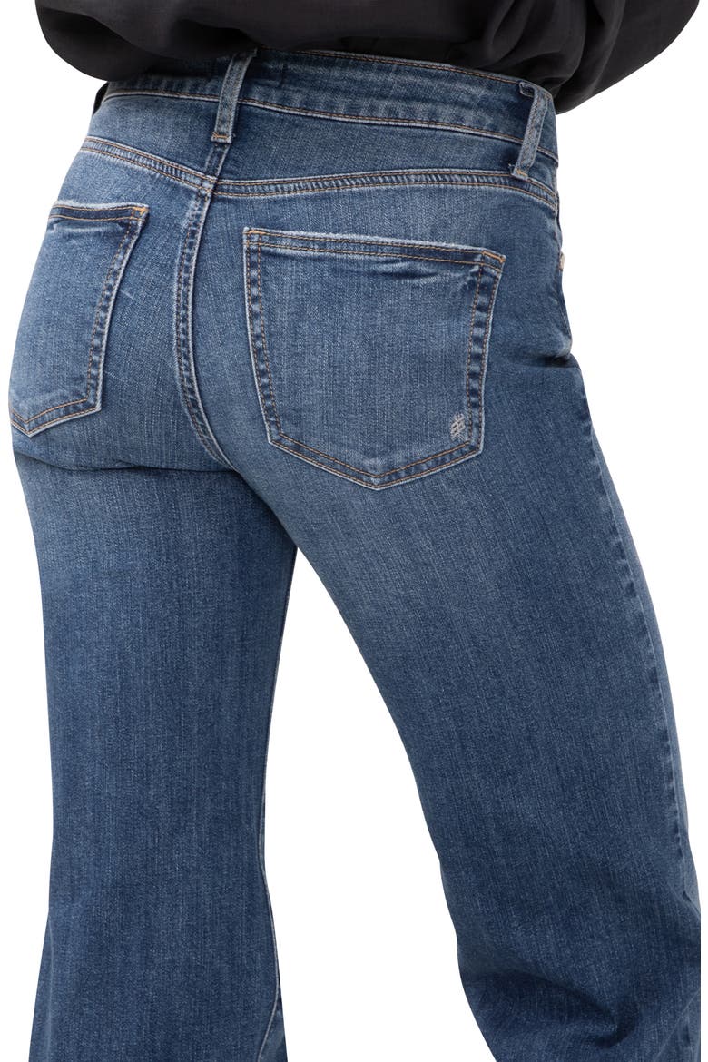 Avery Curvy Relaxed Straight Leg Trouser Jeans, Alternate, color, FOLK