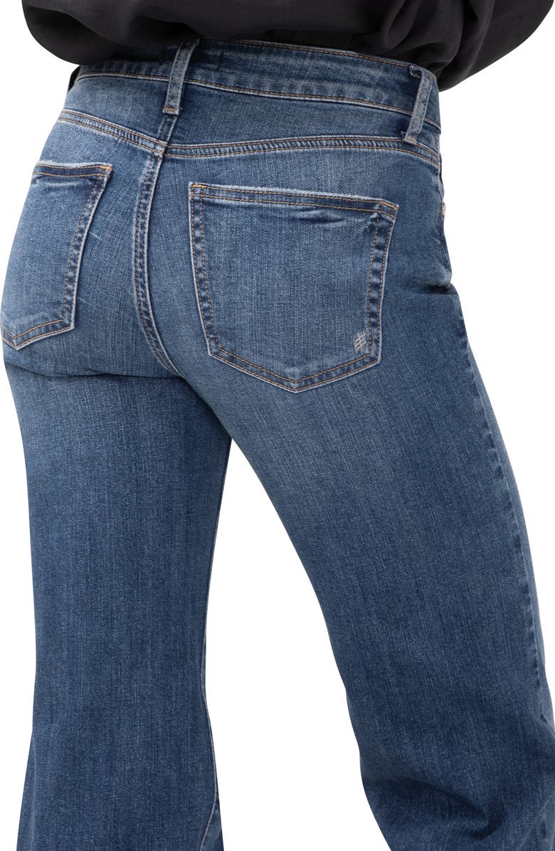 Silver Jeans Co. Avery Curvy Relaxed Straight Leg Trouser Jeans, Alternate, color,