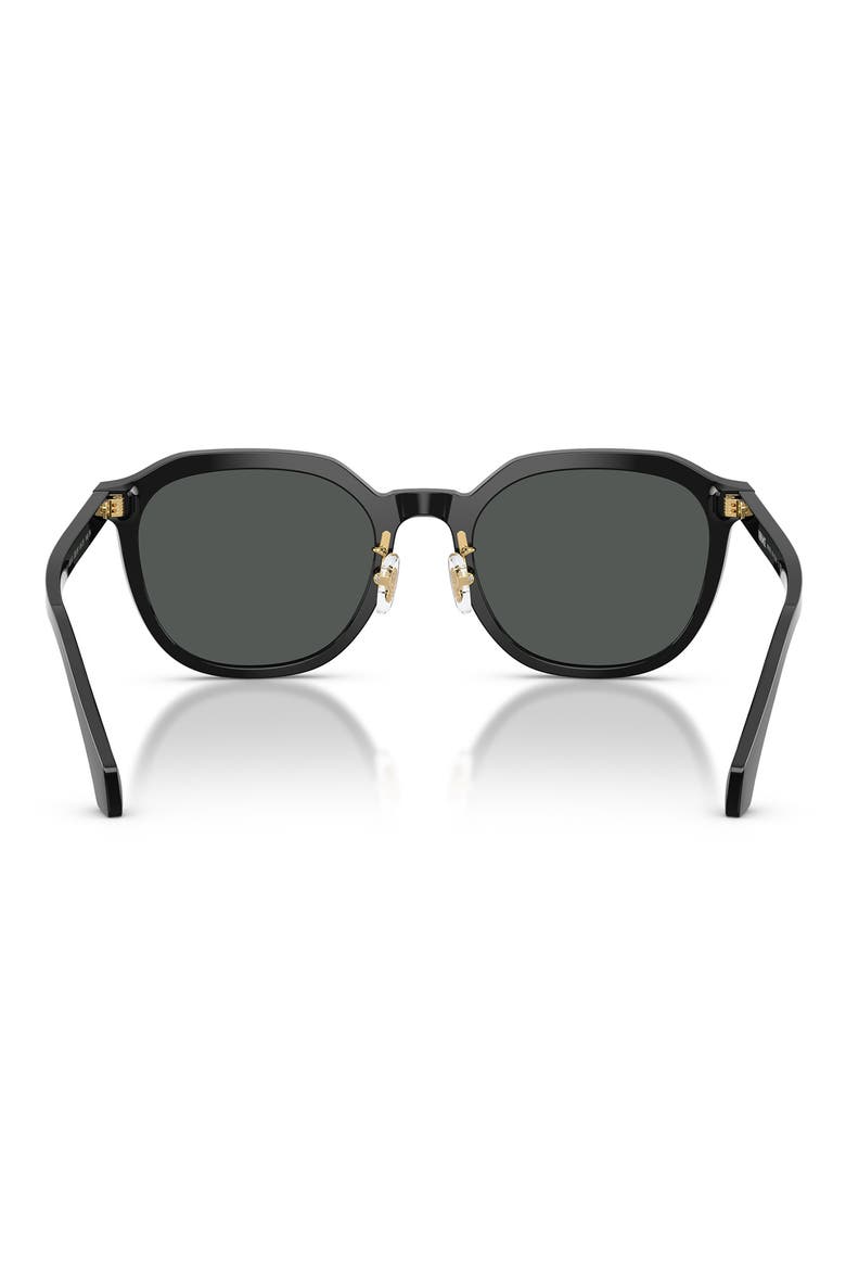 55mm Phantos Sunglasses, Alternate, color, BLACK