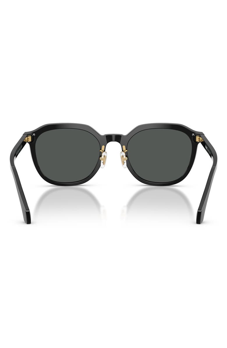 Versace 55mm Phantos Sunglasses, Alternate, color, Black