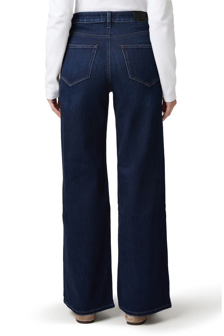 Anessa Braided Pocket High Waist Wide Leg Jeans, Alternate, color, ETERNO