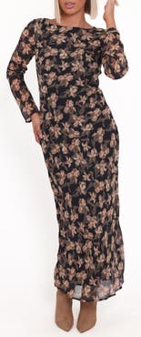 Petal & Pup Joran Floral Long Sleeve Dress