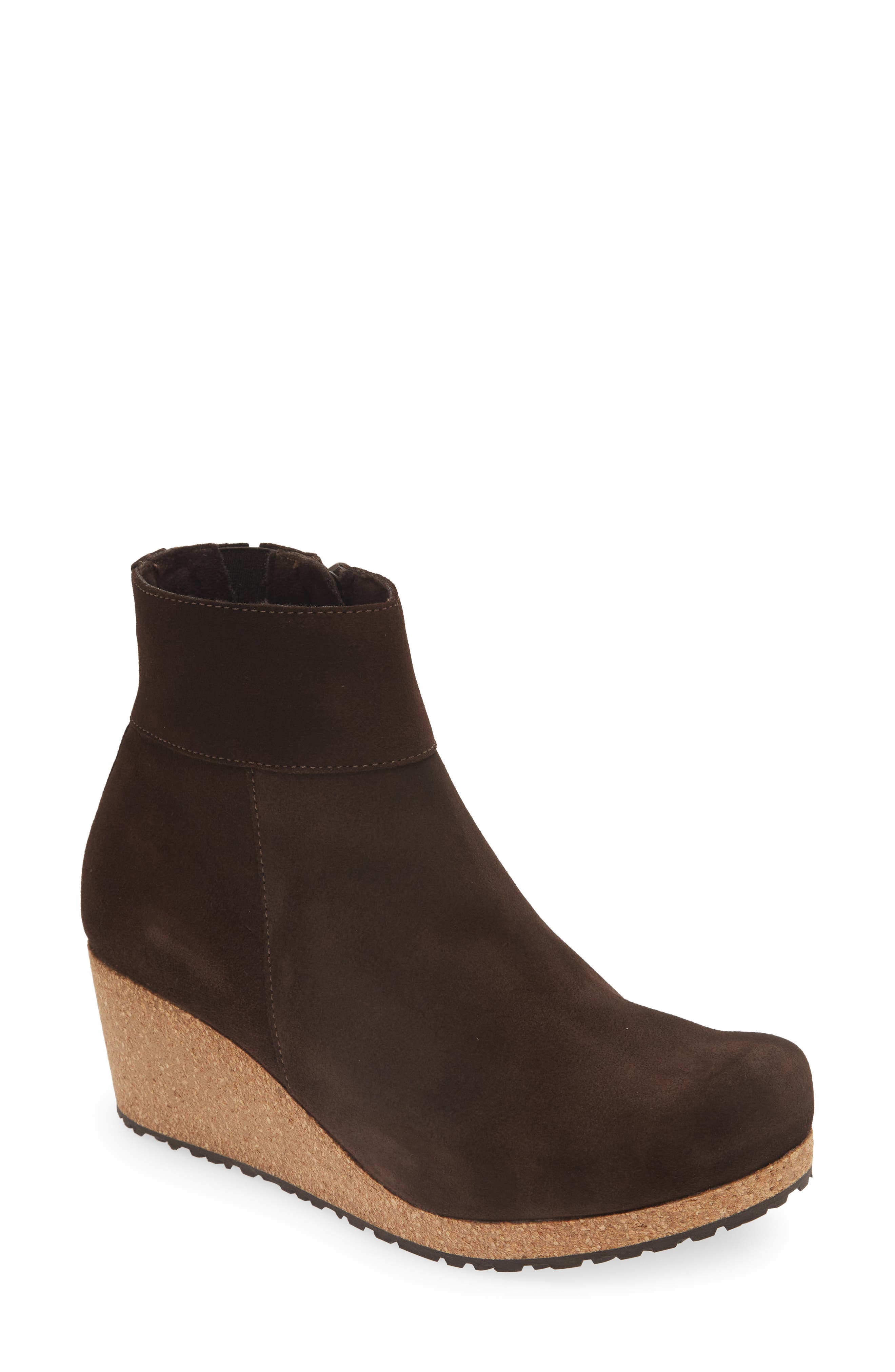 Papillio by Birkenstock Ebba Wedge Bootie, Main, color, ROAST
