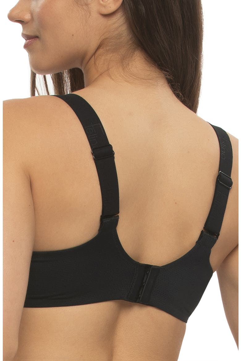 AbsorBRA The All Day T-Shirt Bra, Alternate, color, BLACK