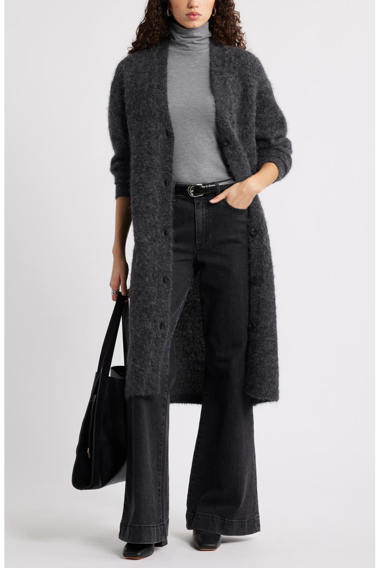 Turtleneck Knit Top, Alternate, color, GREY DARK HEATHER