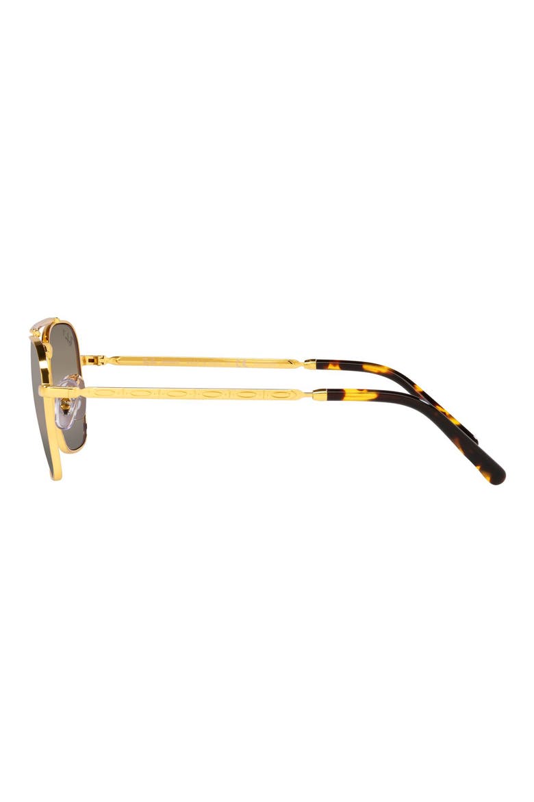 New Caravan 58mm Polarized Square Sunglasses, Alternate, color, YELLOW